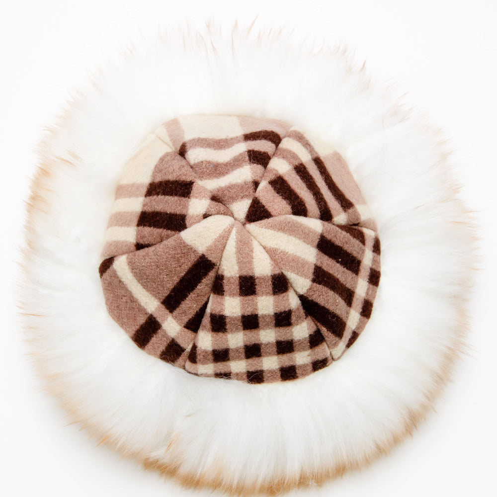 
                  
                    Brown Wool Shearling Hat
                  
                