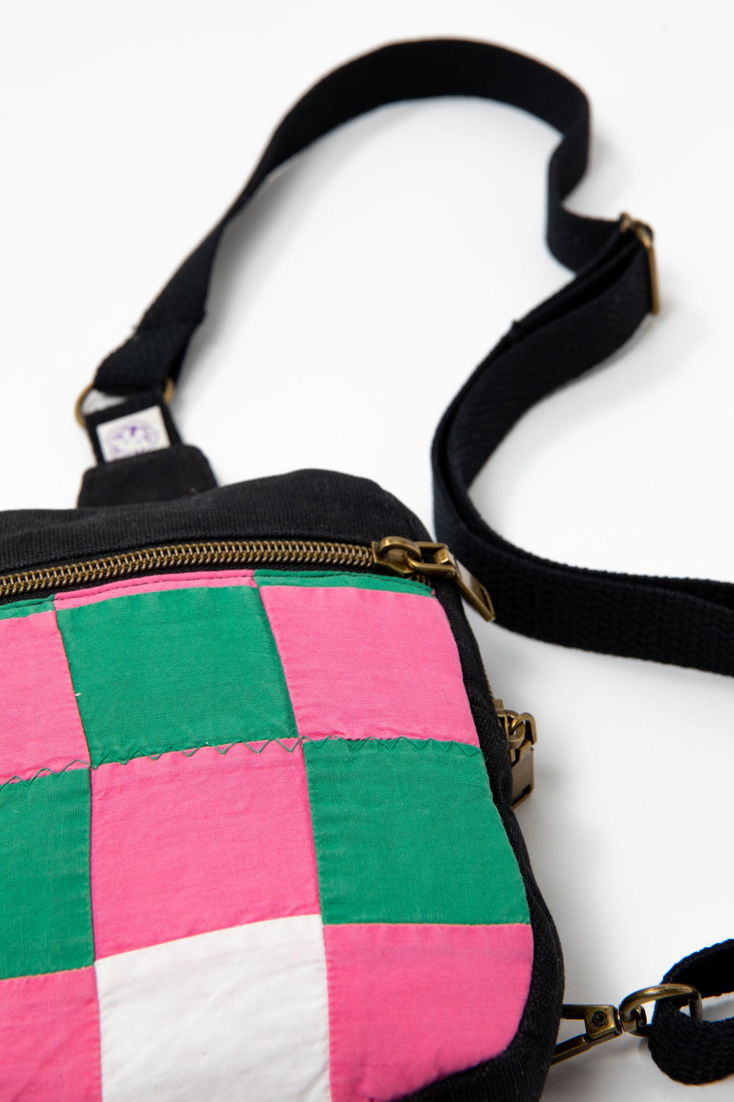 
                  
                    Irish Chain Crossbody - Black Canvas
                  
                
