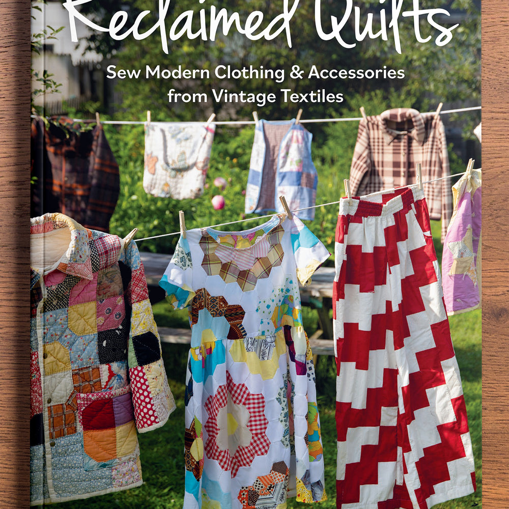 
                      
                        Front Cover of Reclaimed Quilts, Sew Modern Clothing & Accessories From Vintage Textiles Book Written By Kathleen McVeigh and Dale Donaldson
                      
                    