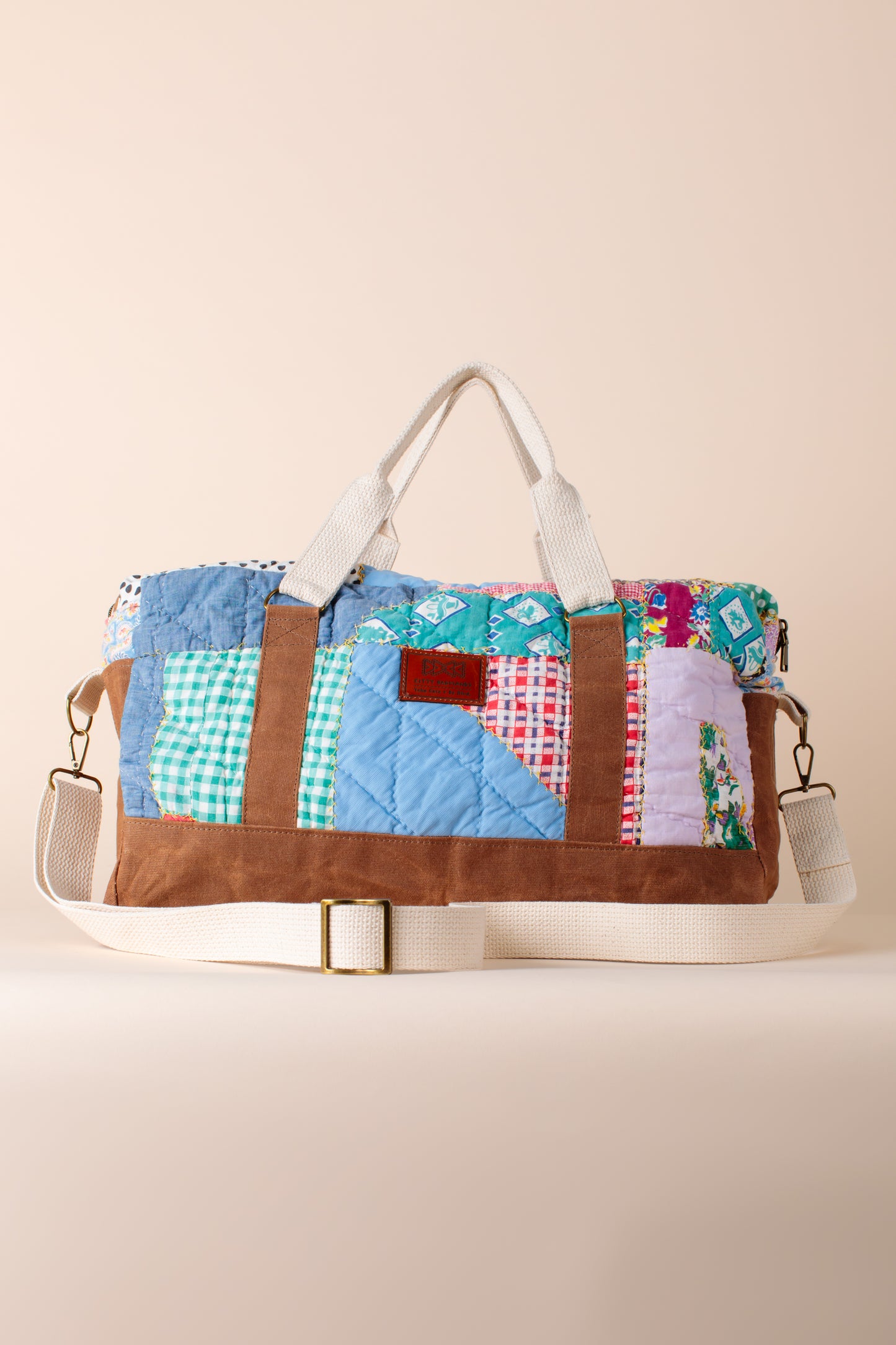 Crazy Quilt Overnight Duffel