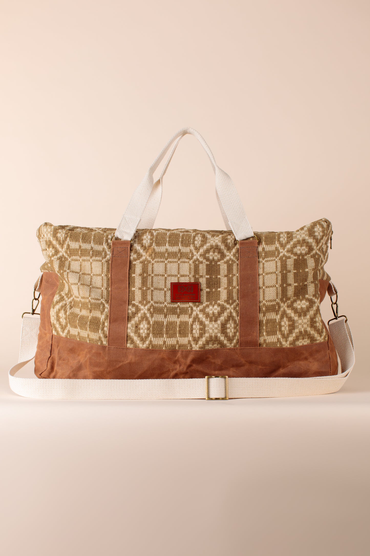 Latte Coverlet Weekender Duffel