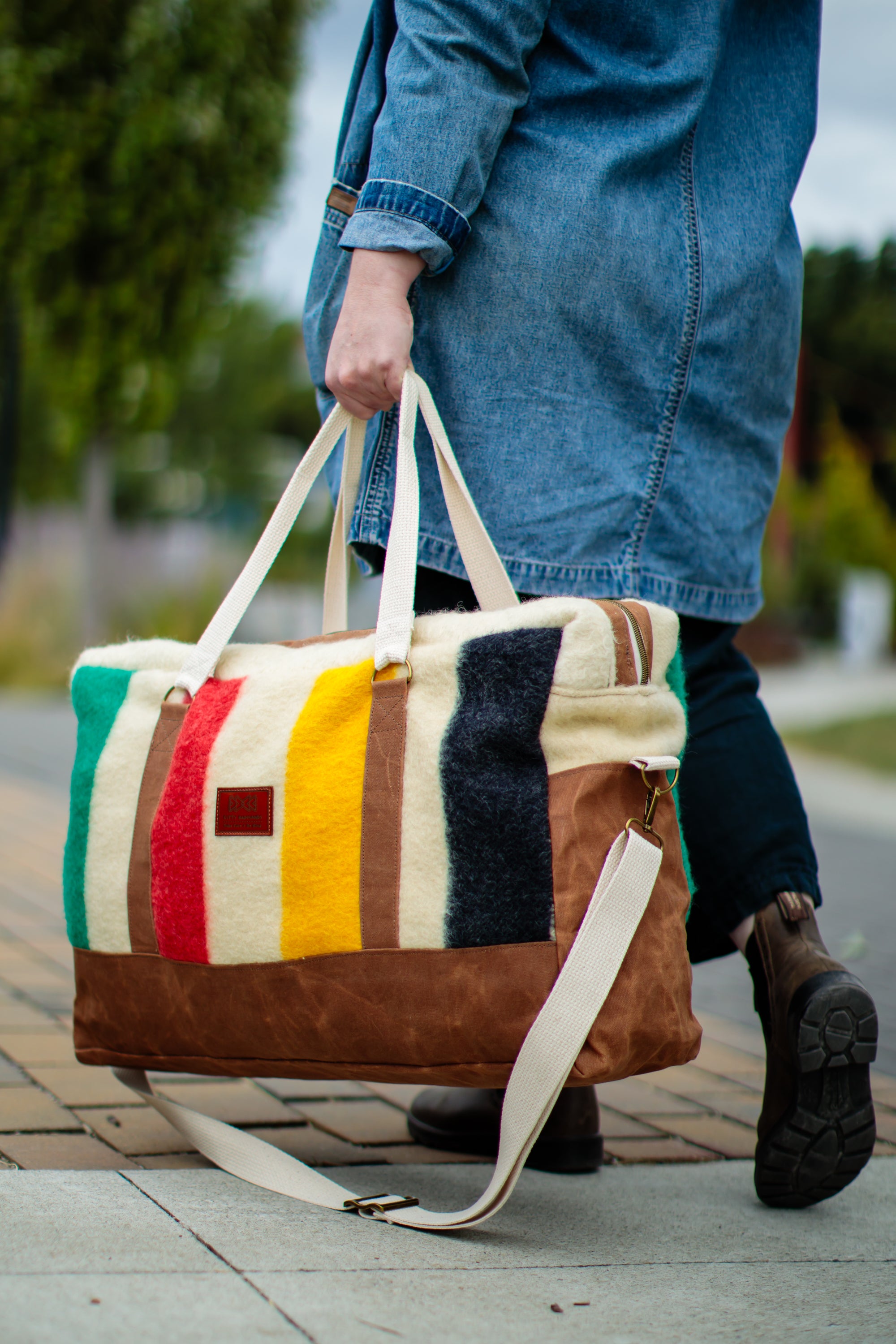 Hudson Bay Weekender Duffel Kitty Badhands