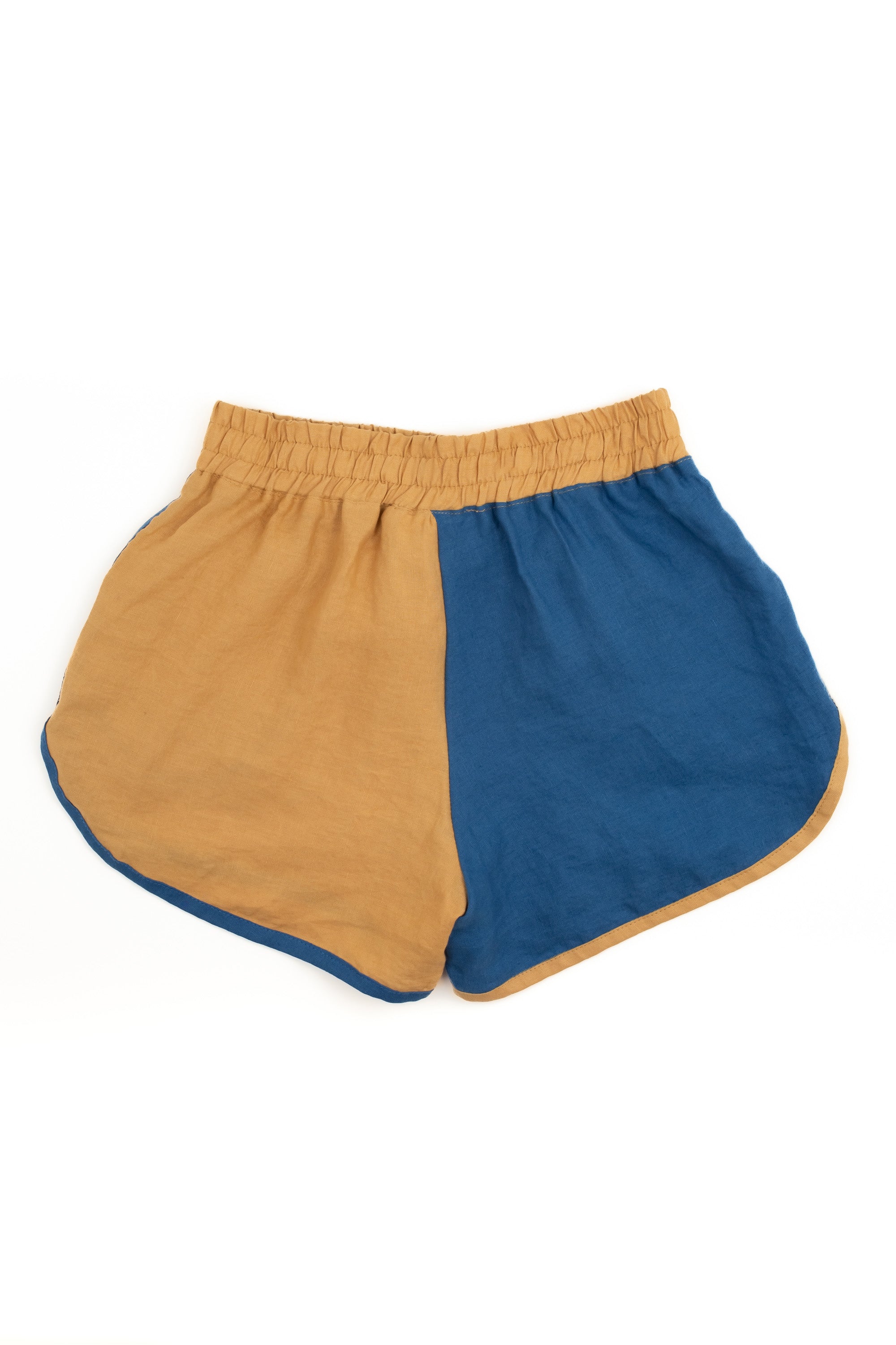 Color Block Ath-Linen Shorts – Kitty Badhands