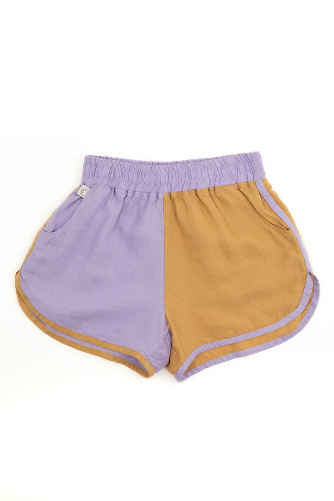
                  
                    Color Block Ath-Linen Shorts (Various Colors)
                  
                