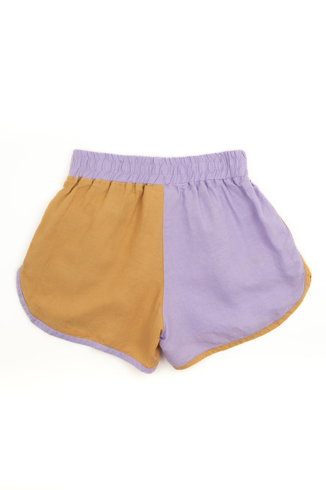 
                  
                    Color Block Ath-Linen Shorts (Various Colors)
                  
                