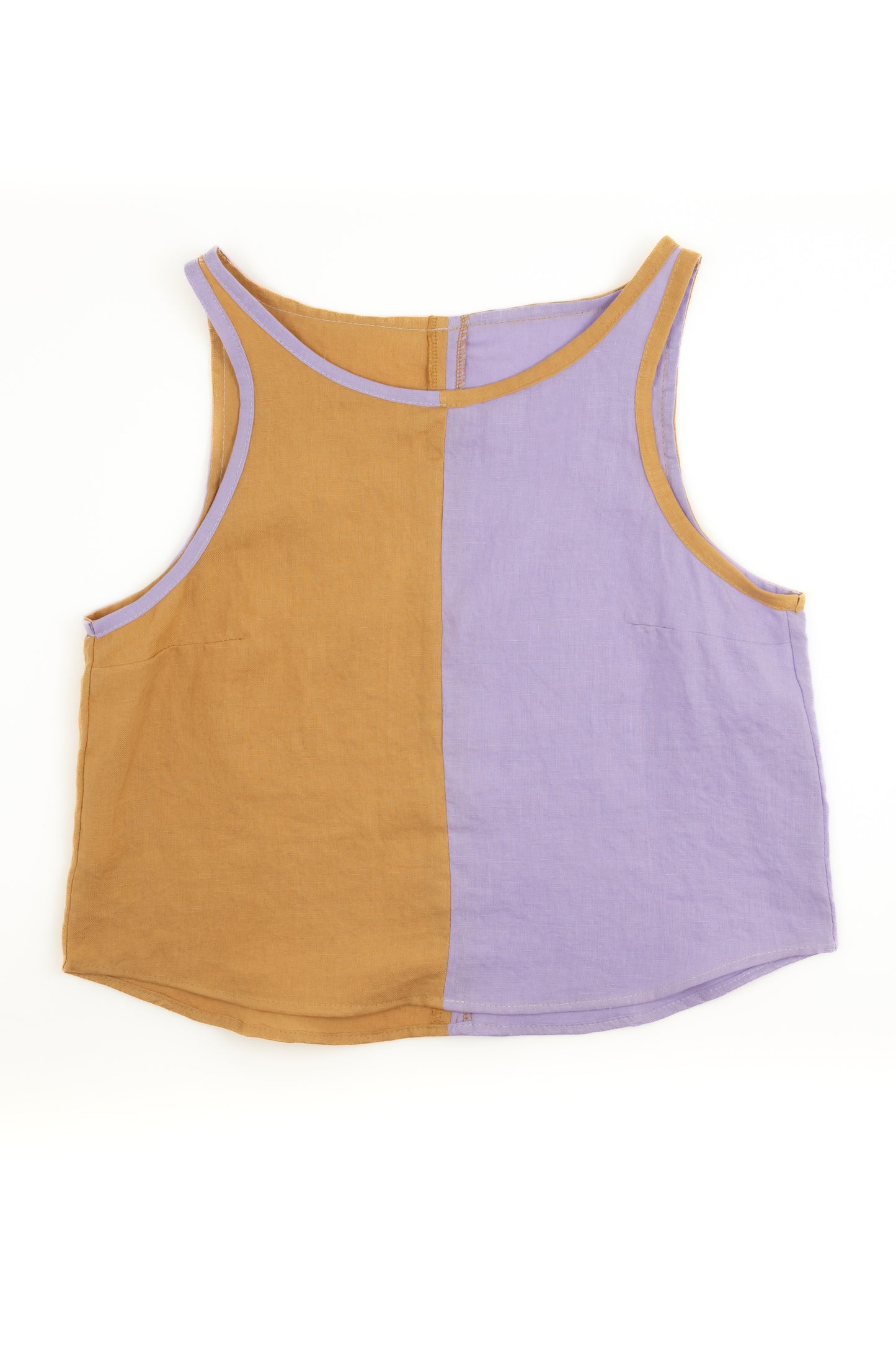 
                  
                    Color Block Ath-Linen Tank (Various Colors)
                  
                