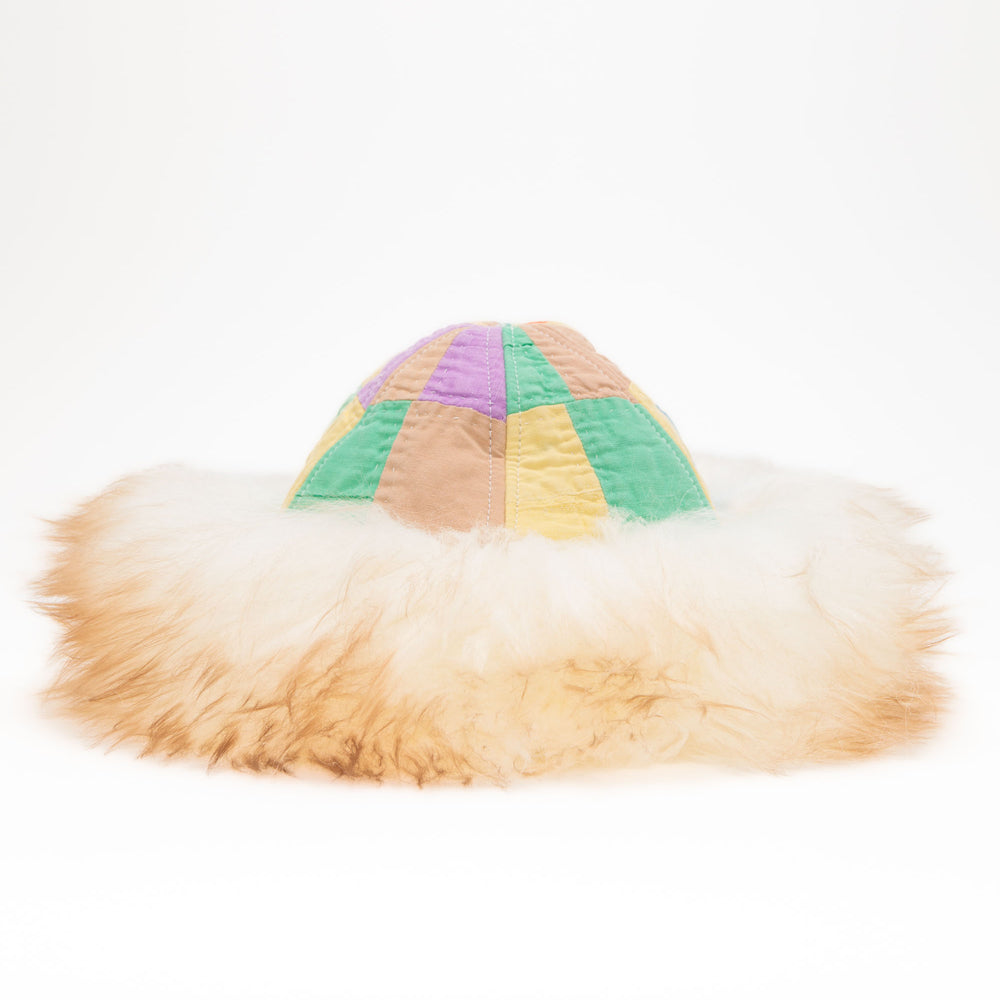 
                  
                    Patchwork Quilt Shearling Hat
                  
                