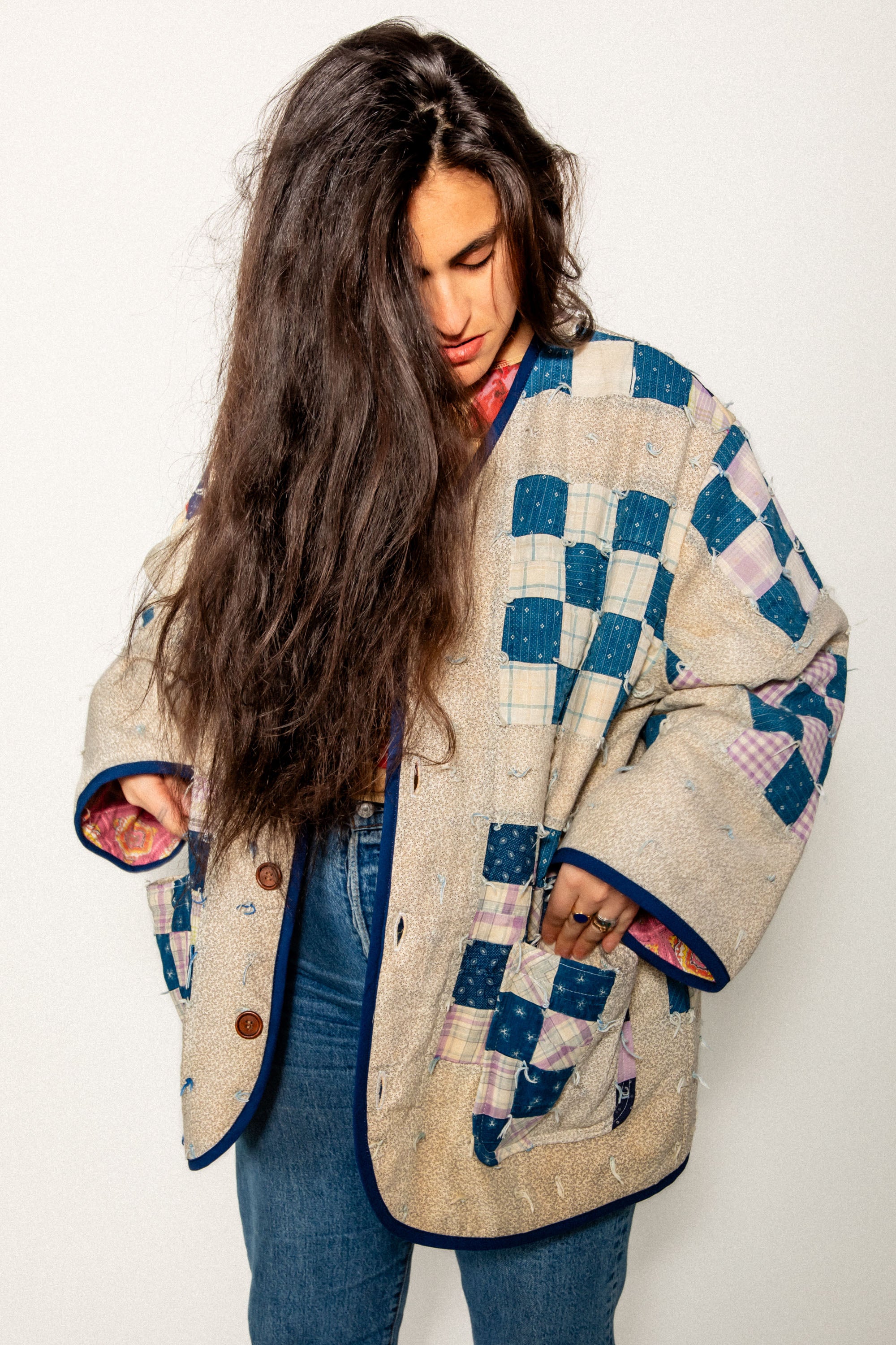 2024 Patchwork Cardigan